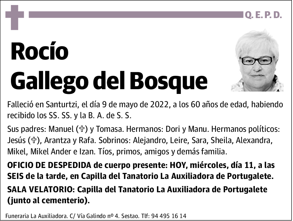 Rocío Gallego del Bosque