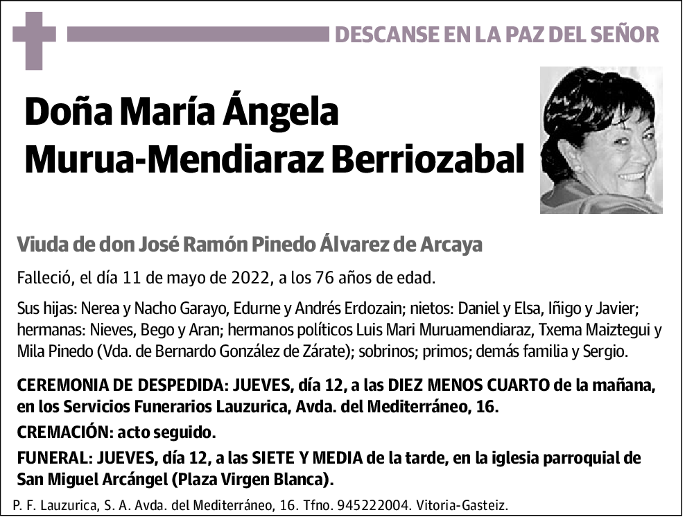 María Ángela Murua-Mendiaraz Berriozabal