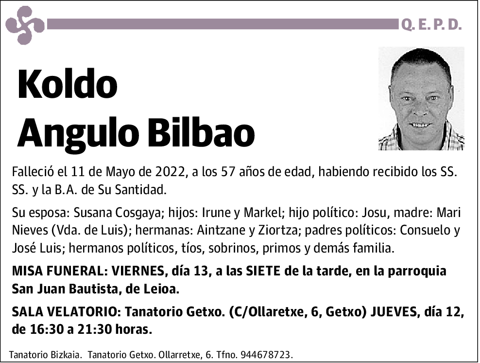 Koldo Angulo Bilbao