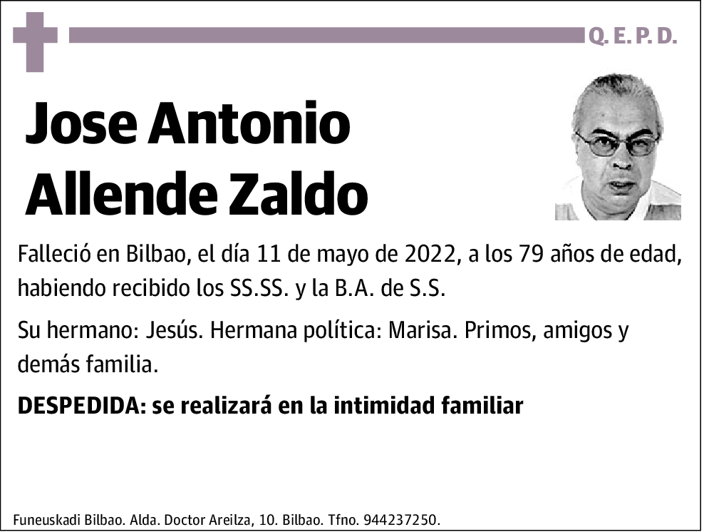 Jose Antonio Allende Zaldo