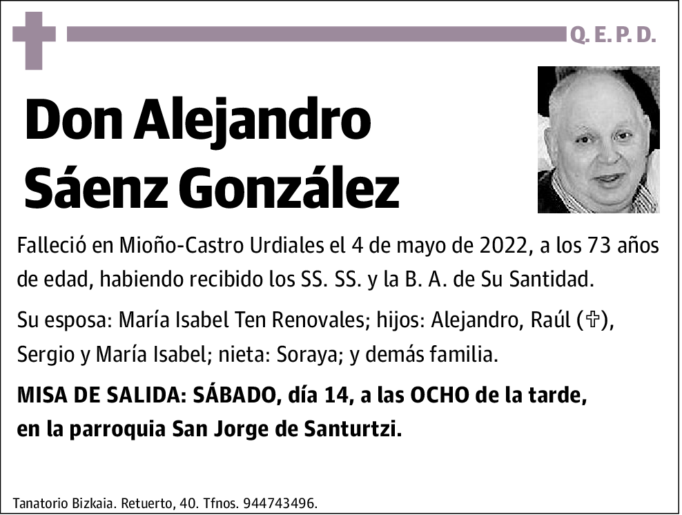 Alejandro Sáenz González