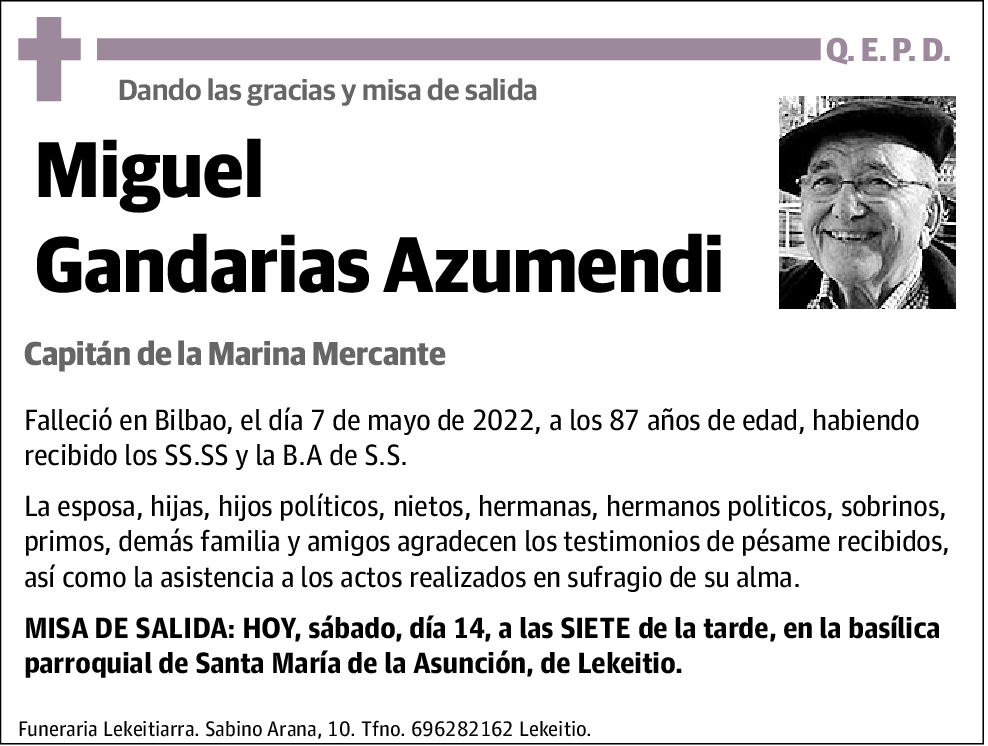 Miguel Gandarias Azumendi