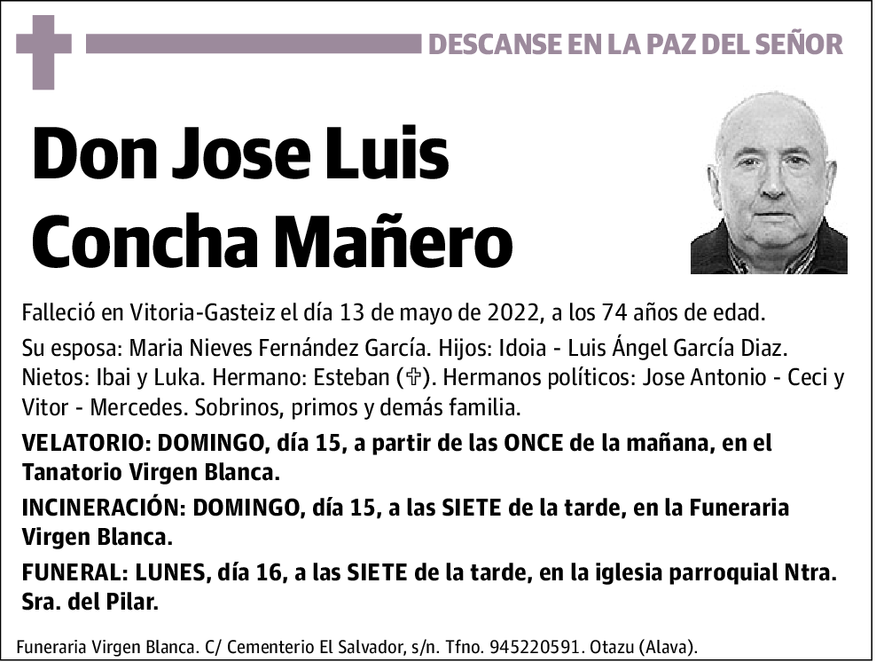 Jose Luis Concha Mañero