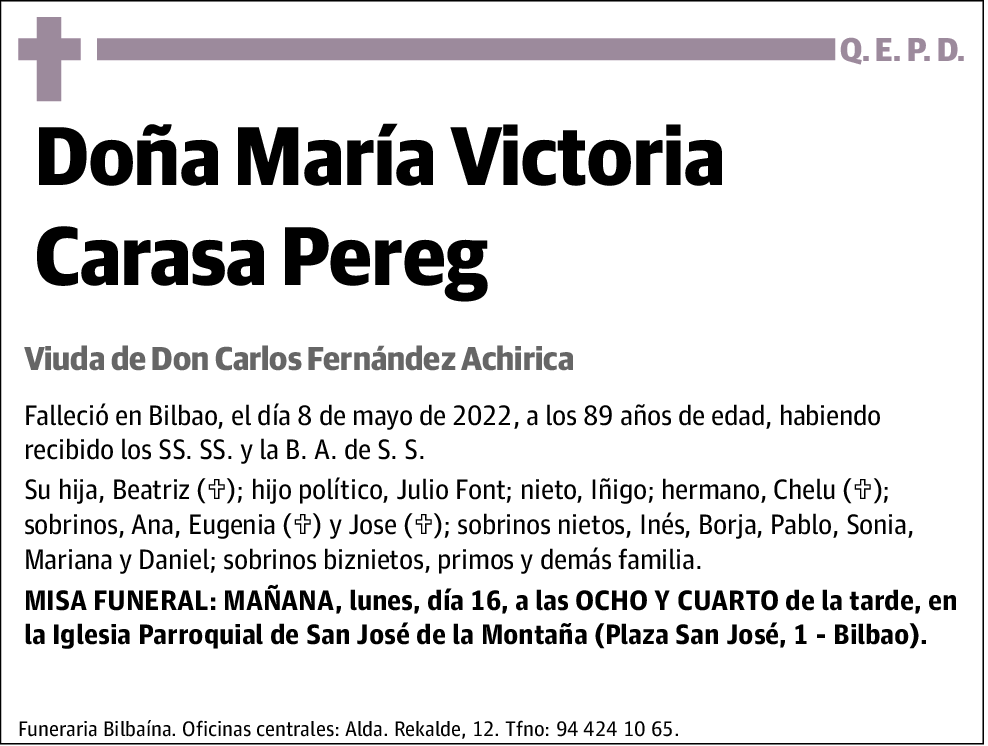 María Victoria Carasa Pereg