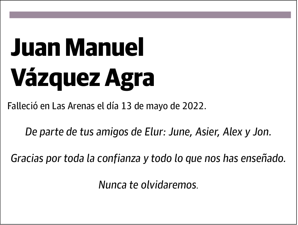 Juan Manuel Vázquez Agra