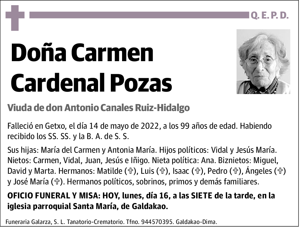 Carmen Cardenal Pozas