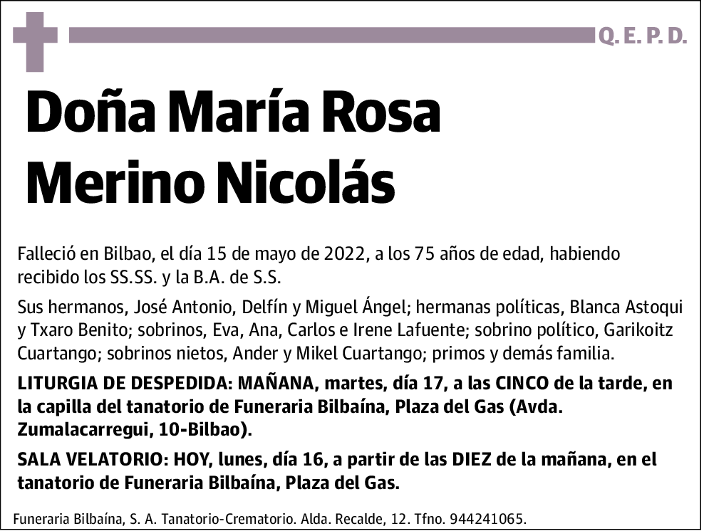 María Rosa Merino Nicolás