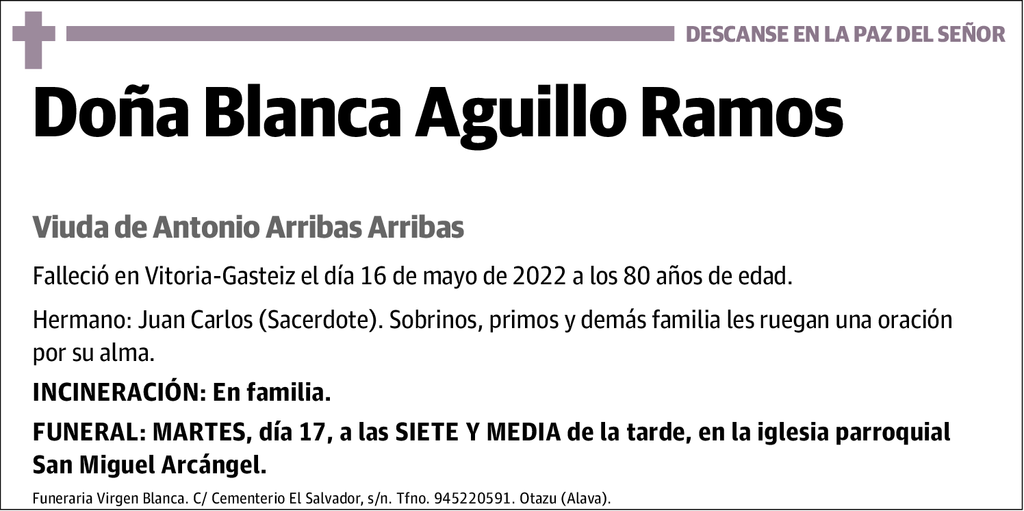 Blanca Aguillo Ramos