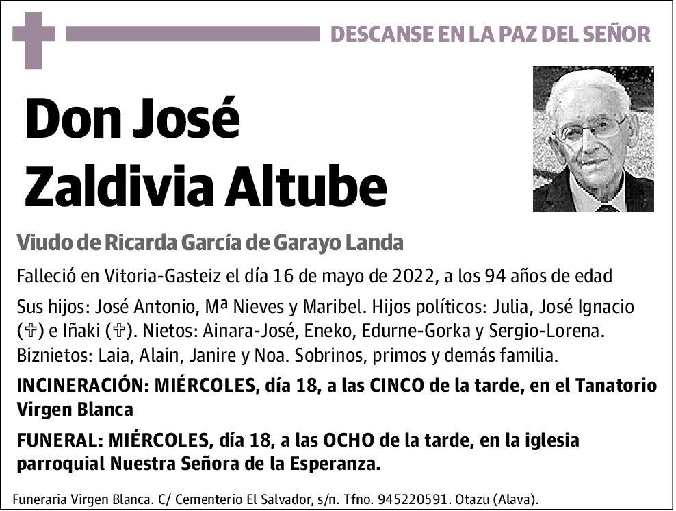 José Zaldivia Altube