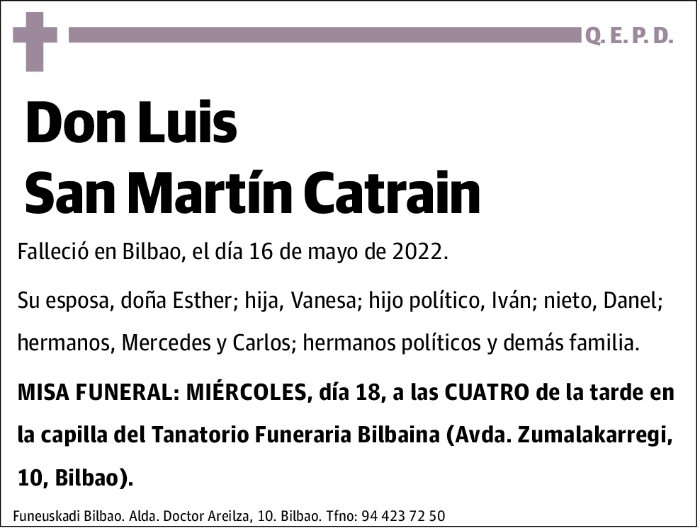 Luis San Martín Catrain