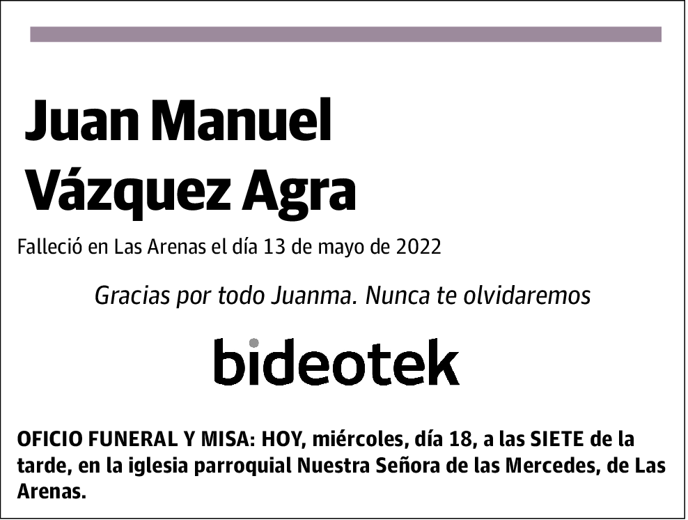 Juan Manuel Vázquez Agra