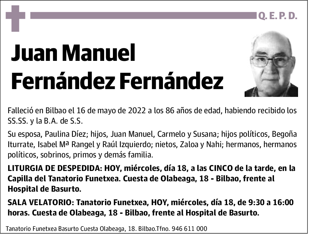 Juan Manuel Fernández Fernández