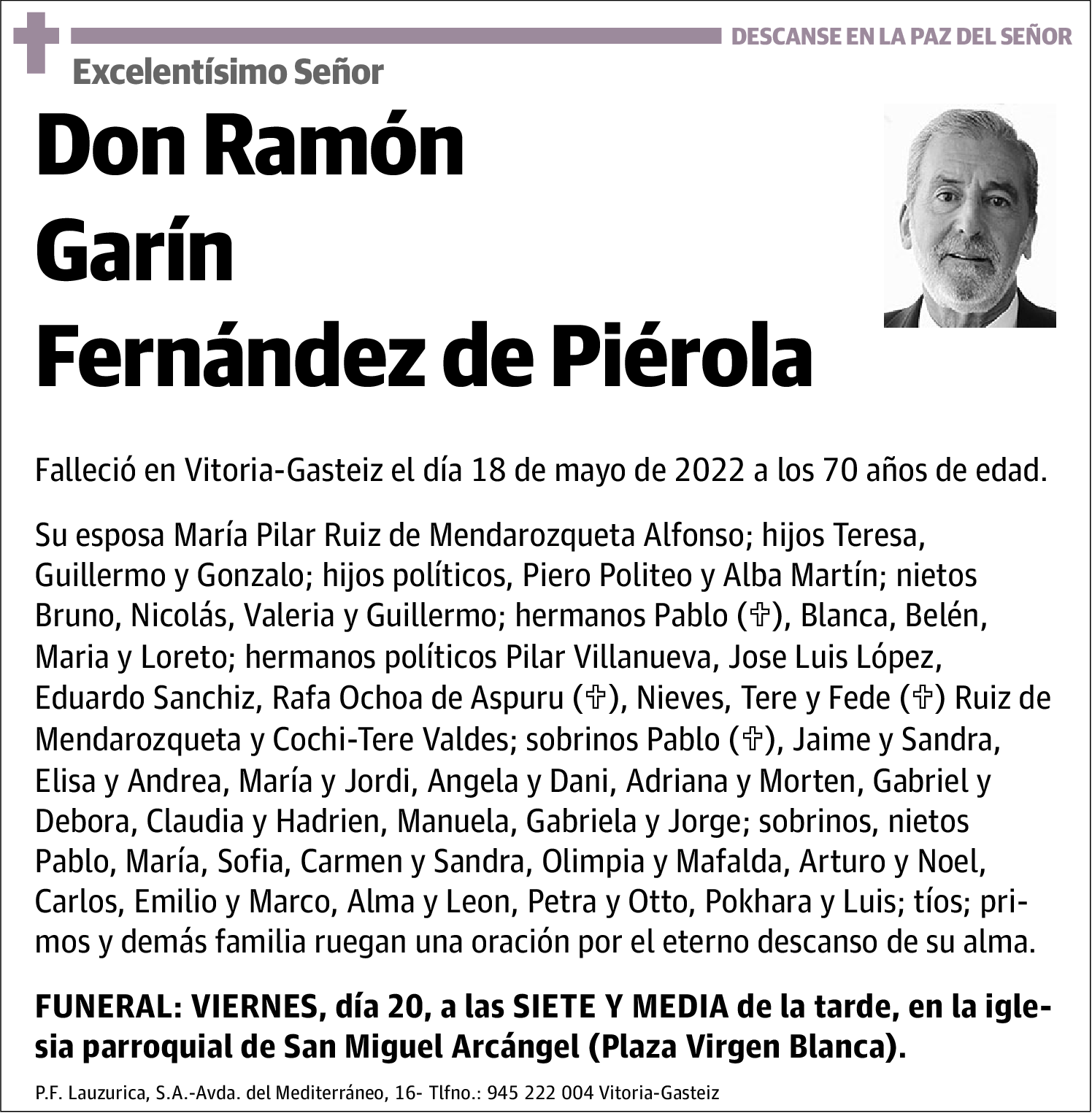 Ramón Garín Fernández De Piérola