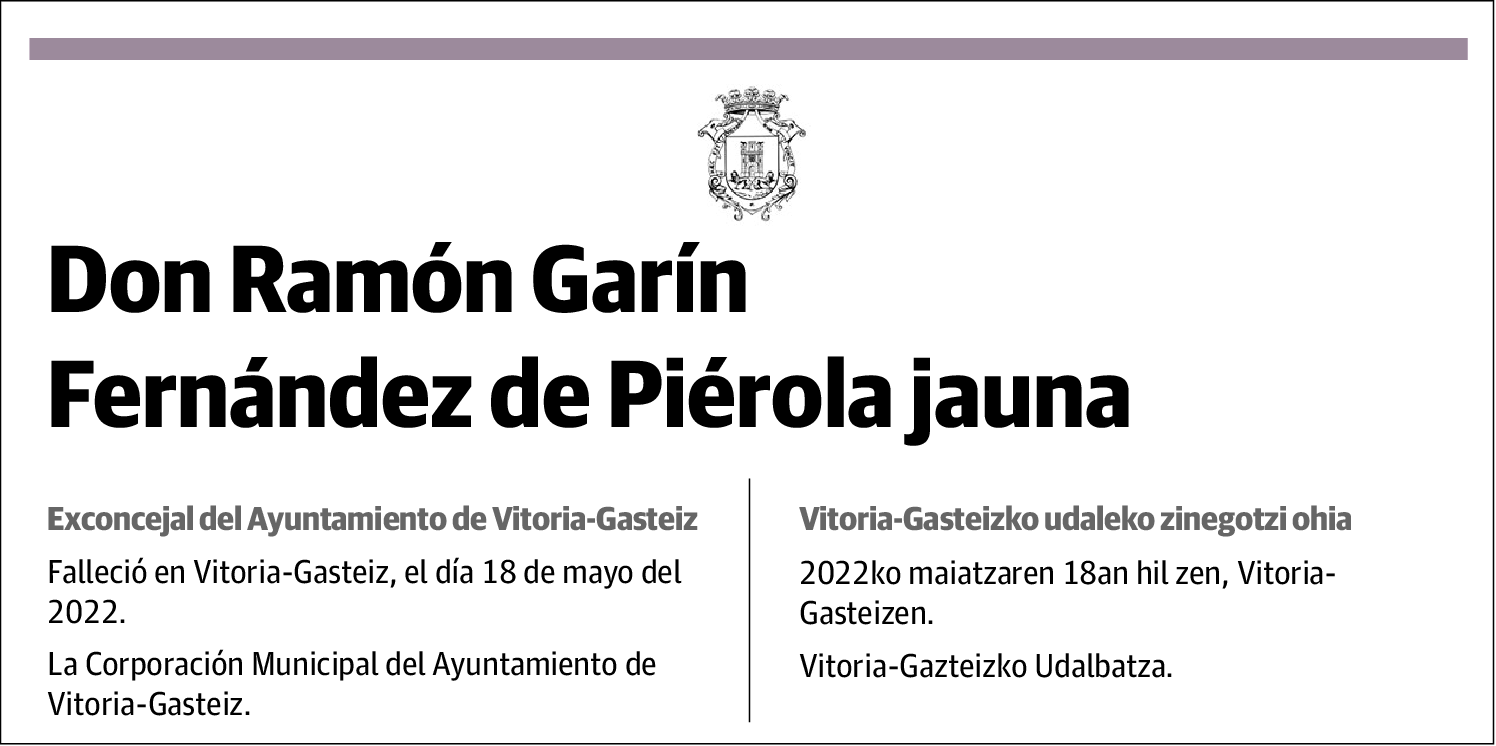 Ramón Garín Fernández De Piérola