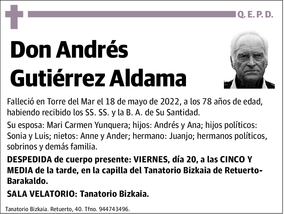 Andrés Gutiérrez Aldama