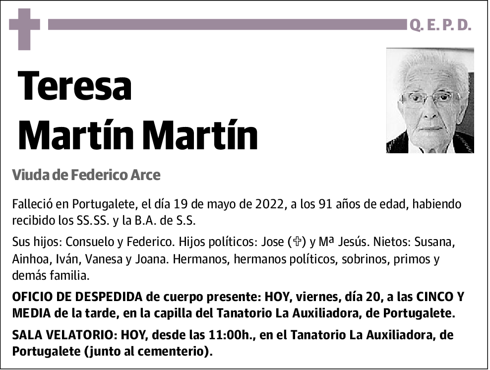 Teresa Martín Martín