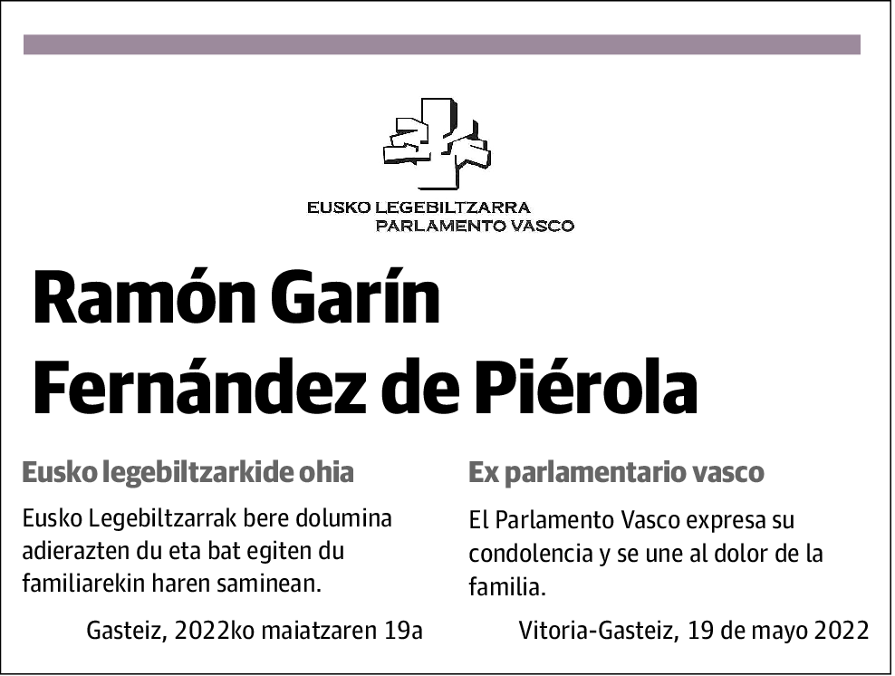 Ramón Garín Fernández de Piérola