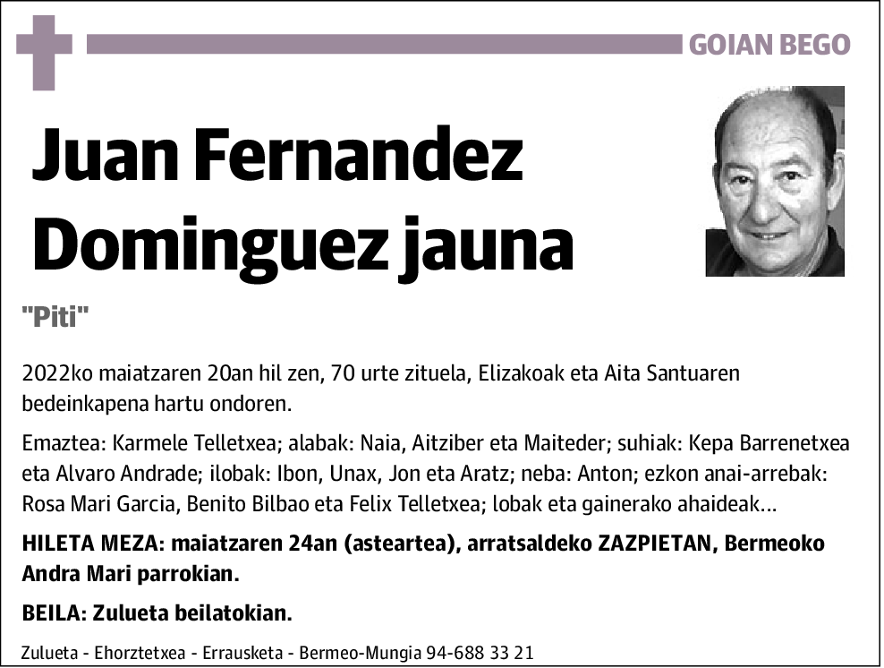 Juan Fernandez Dominguez