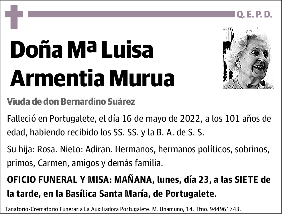 María Luisa Armentia Murua