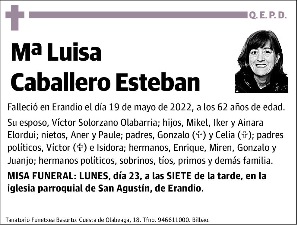 María Luisa Caballero Esteban