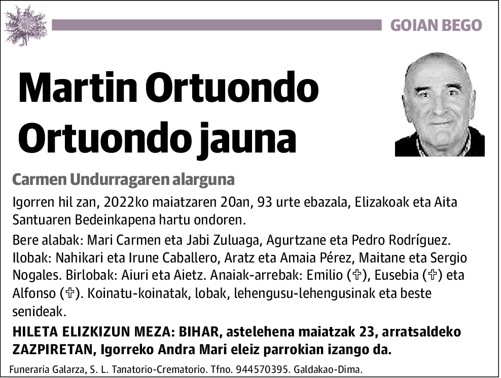 Martin Ortuondo Ortuondo