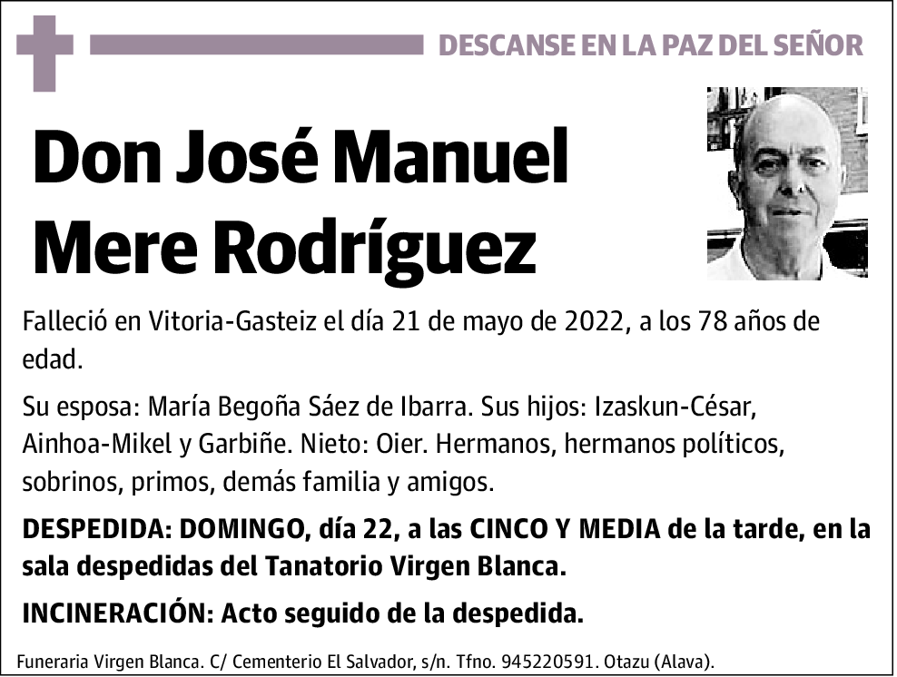 José Manuel Mere Rodríguez