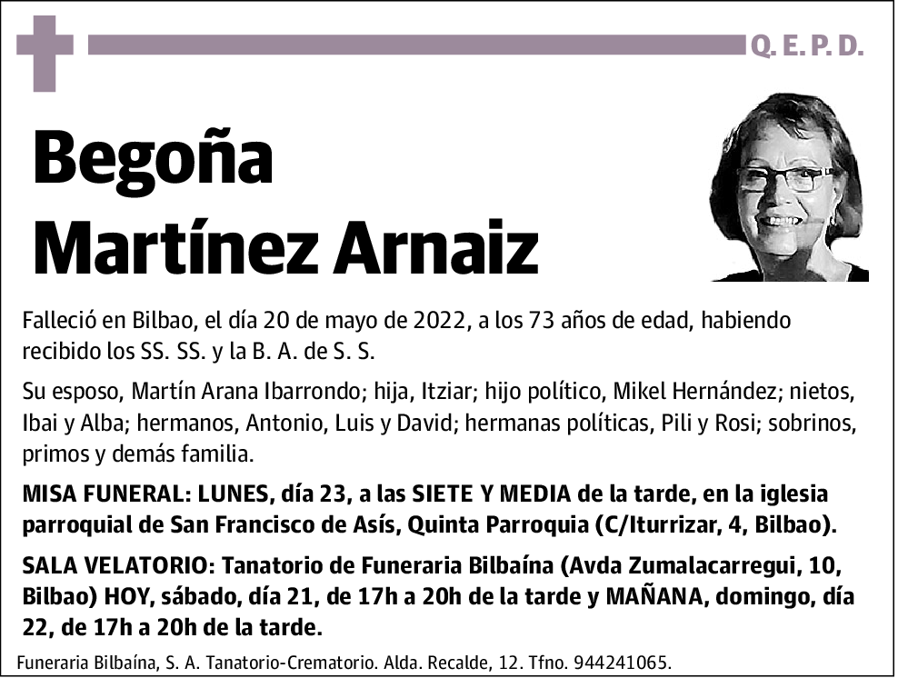 Begoña Martínez Arnaiz