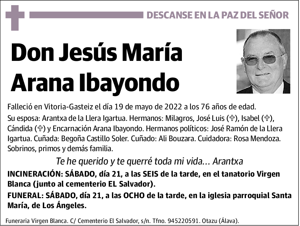 Jesús María Arana Ibayondo