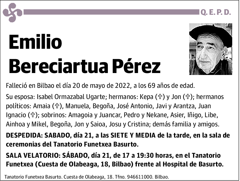 Emilio Bereciartua Pérez