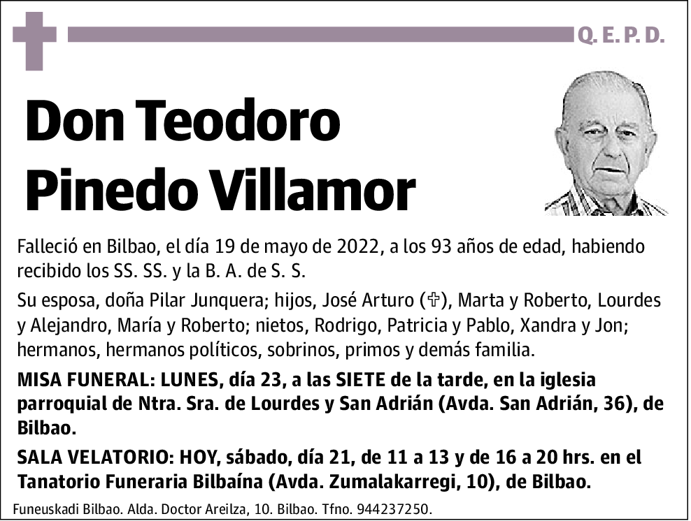 Teodoro Pinedo Villamor