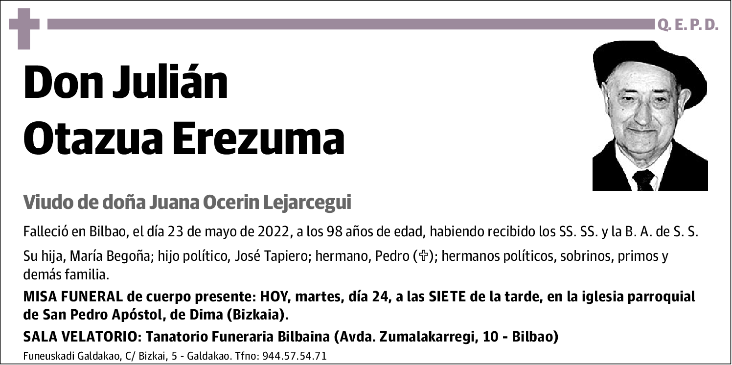 Julián Otazua Erezuma