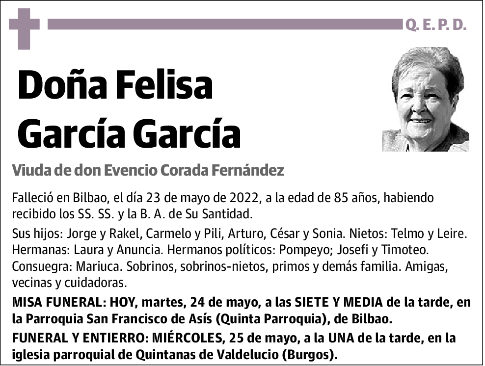 Felisa García García