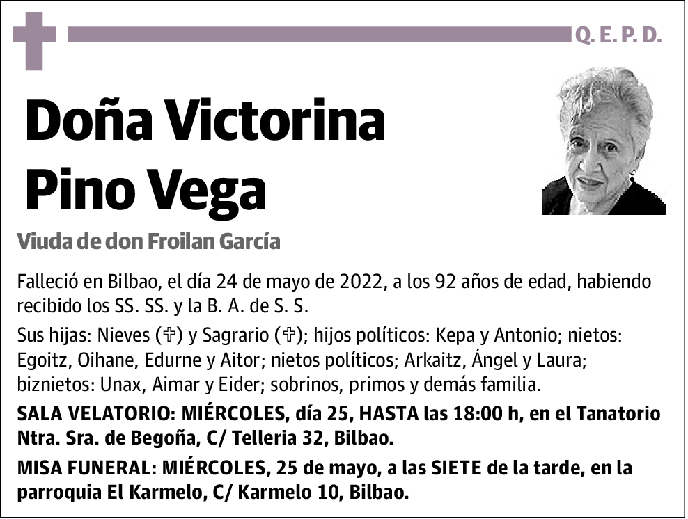 Victorina Pino Vega