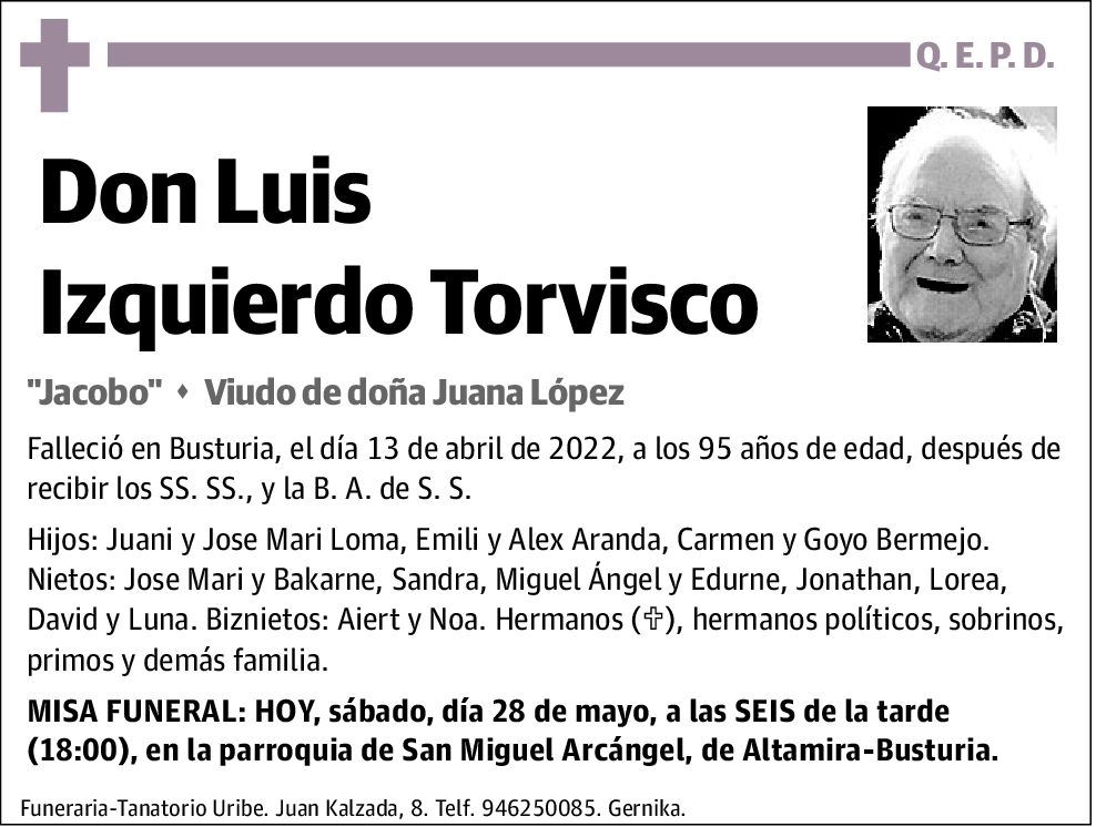 Luis Izquierdo Torvisco