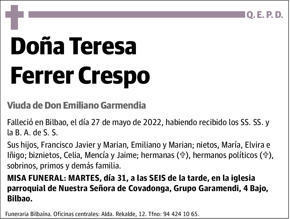 Teresa Ferrer Crespo