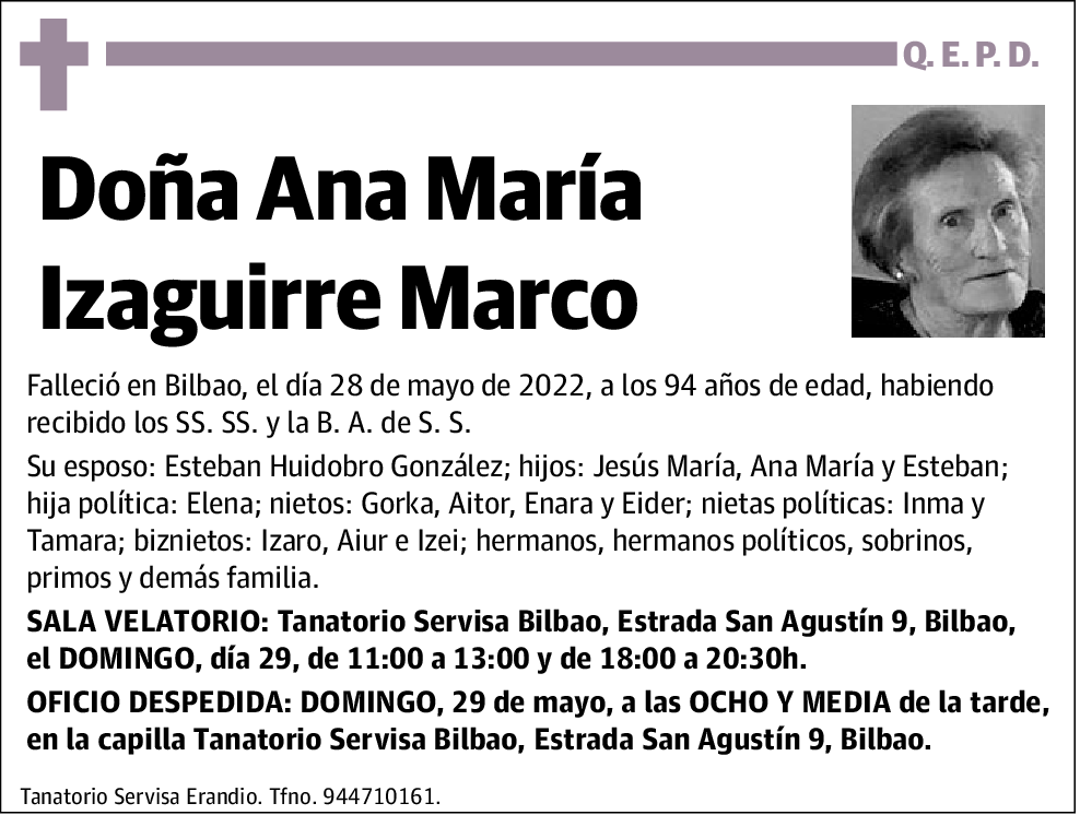 Ana María Izaguirre Marco