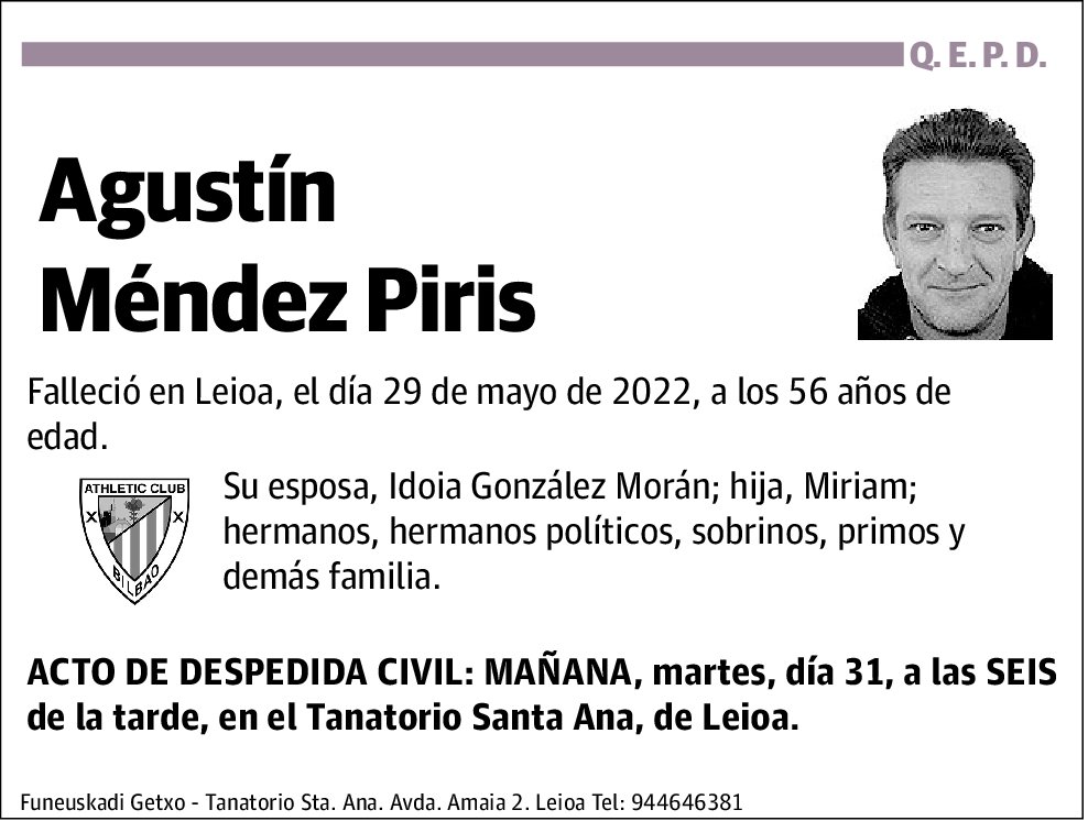 Agustín Méndez Piris