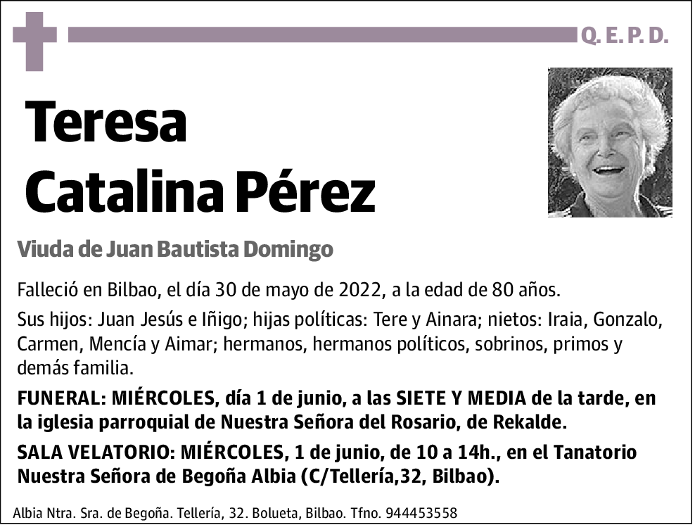 Teresa Catalina Perez