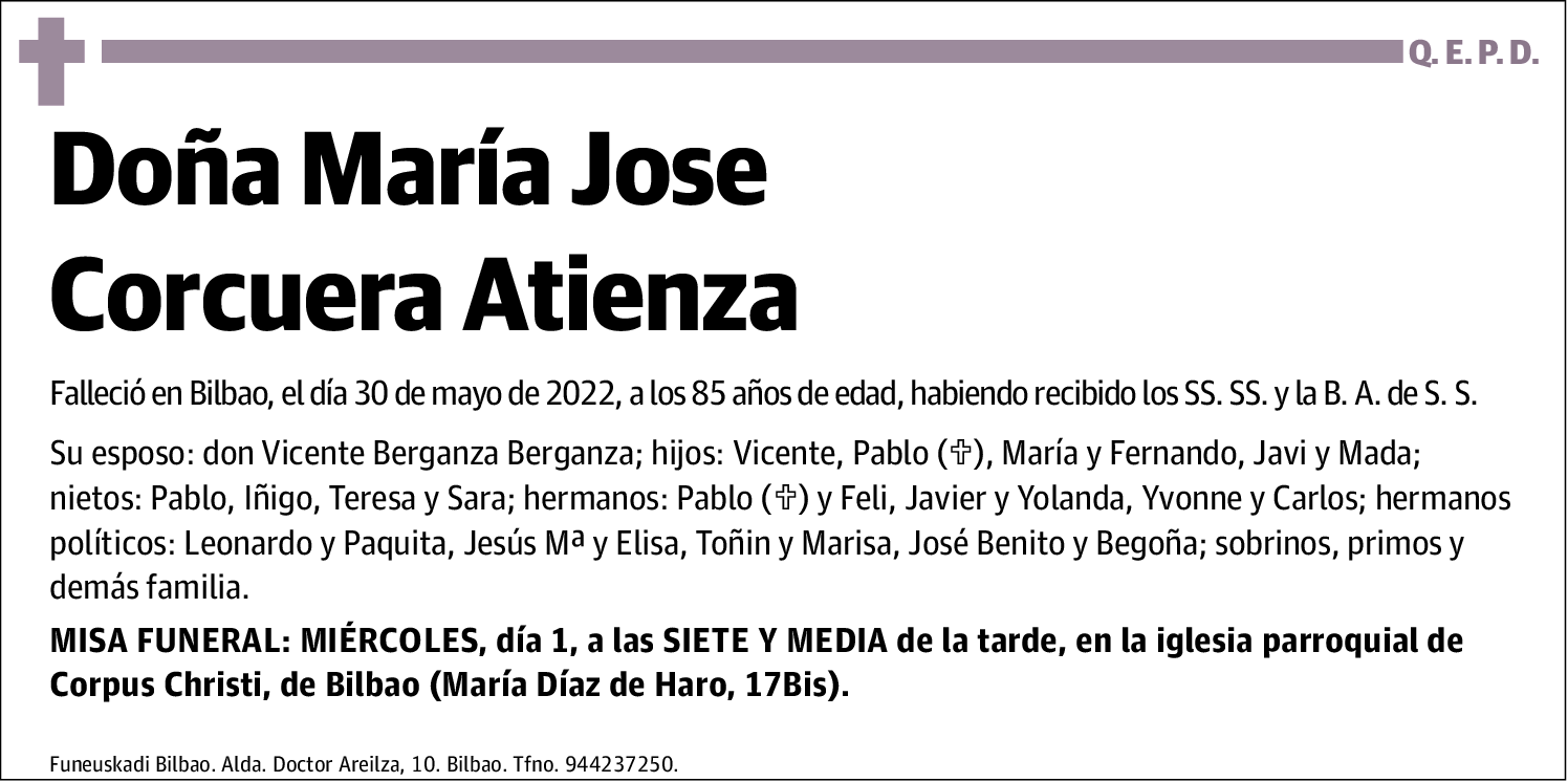 María Jose Corcuera Atienza