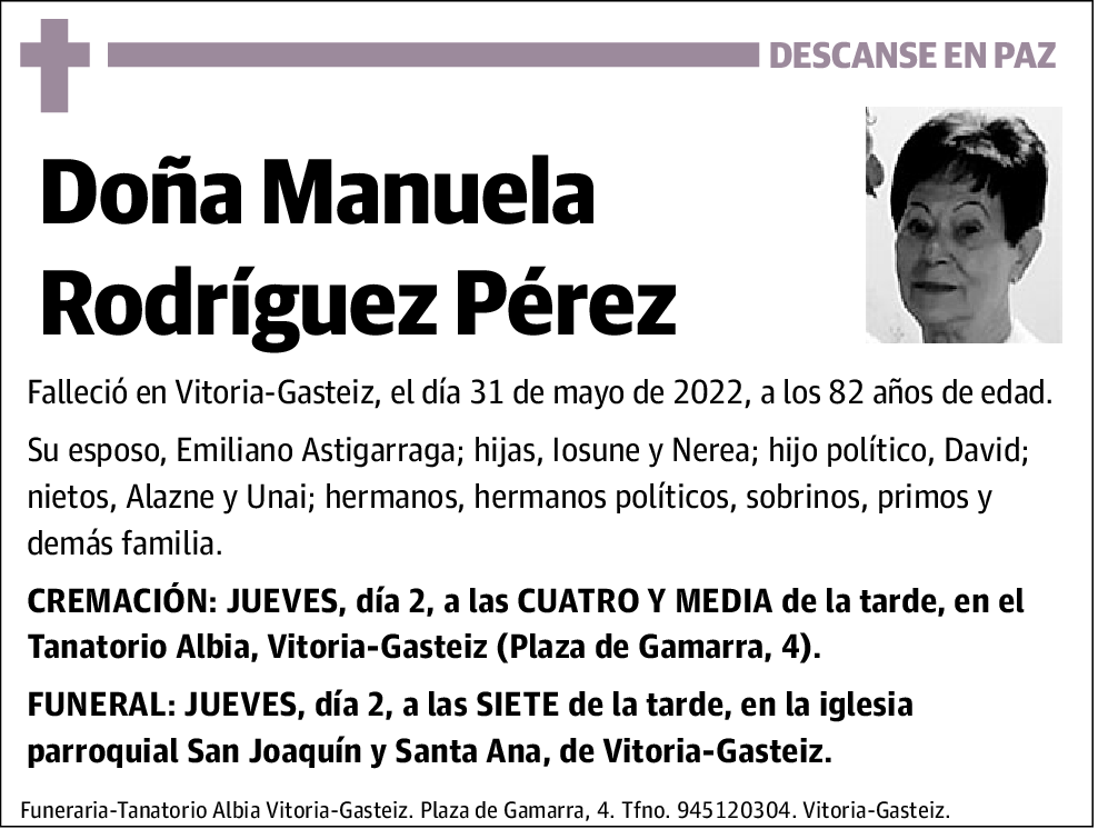 Manuela Rodríguez Pérez