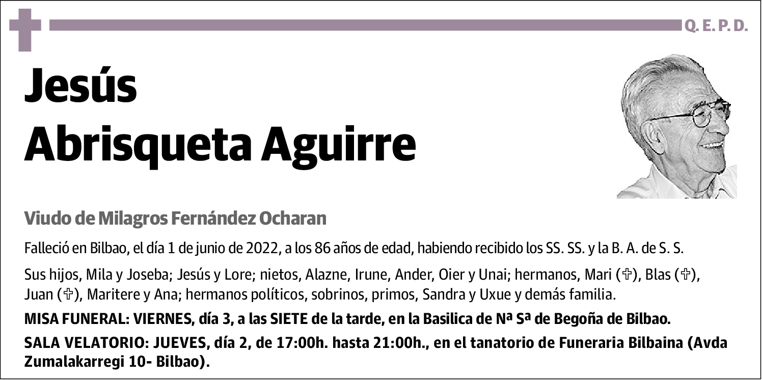 Jesús Abrisqueta Aguirre