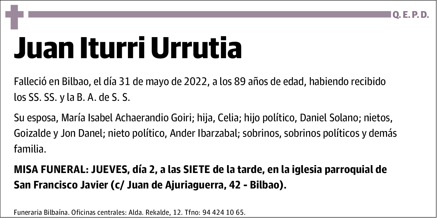 Juan Iturri Urrutia