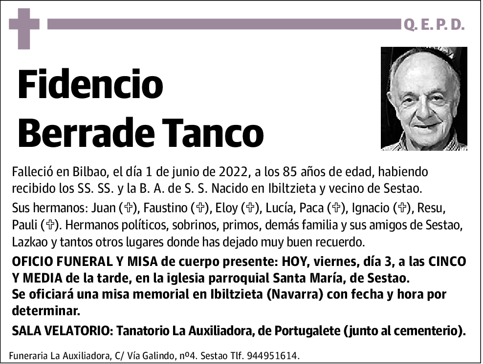 Fidenco Berrade Tanco