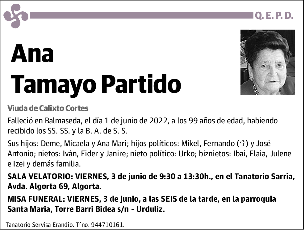 Ana Tamayo Partido