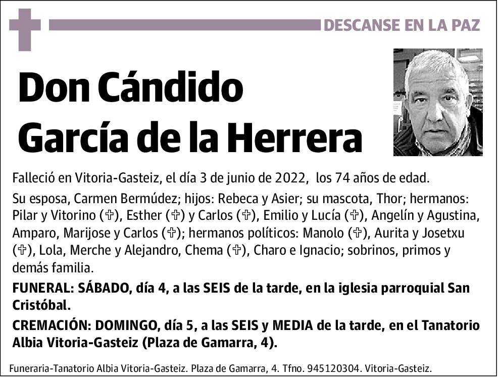 Cándido García de la Herrera