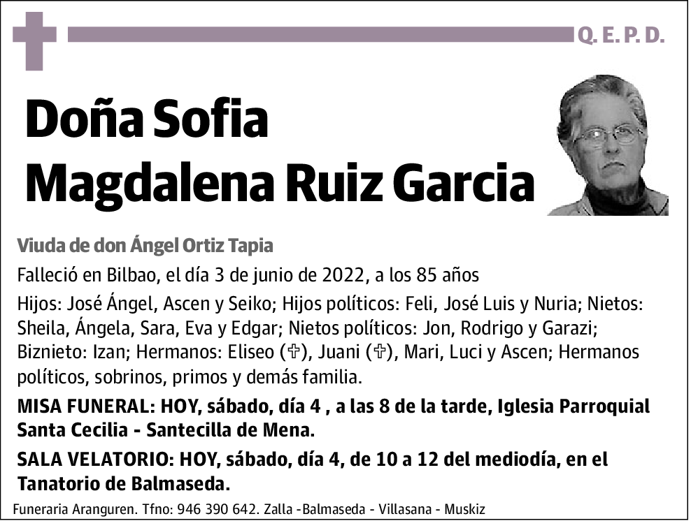 Sofia Magdalena Ruiz Garcia