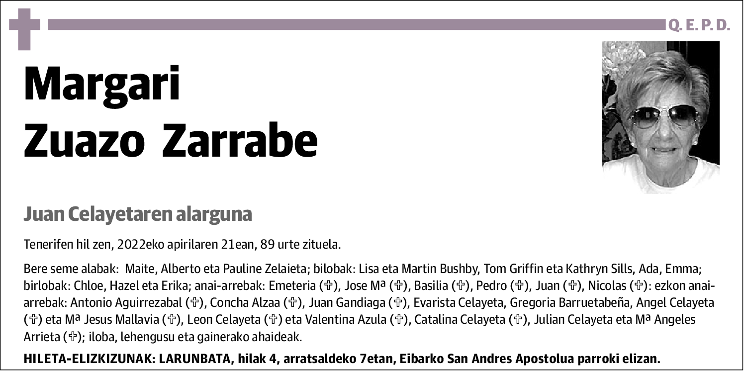 Margari Zuazo Zarrabe