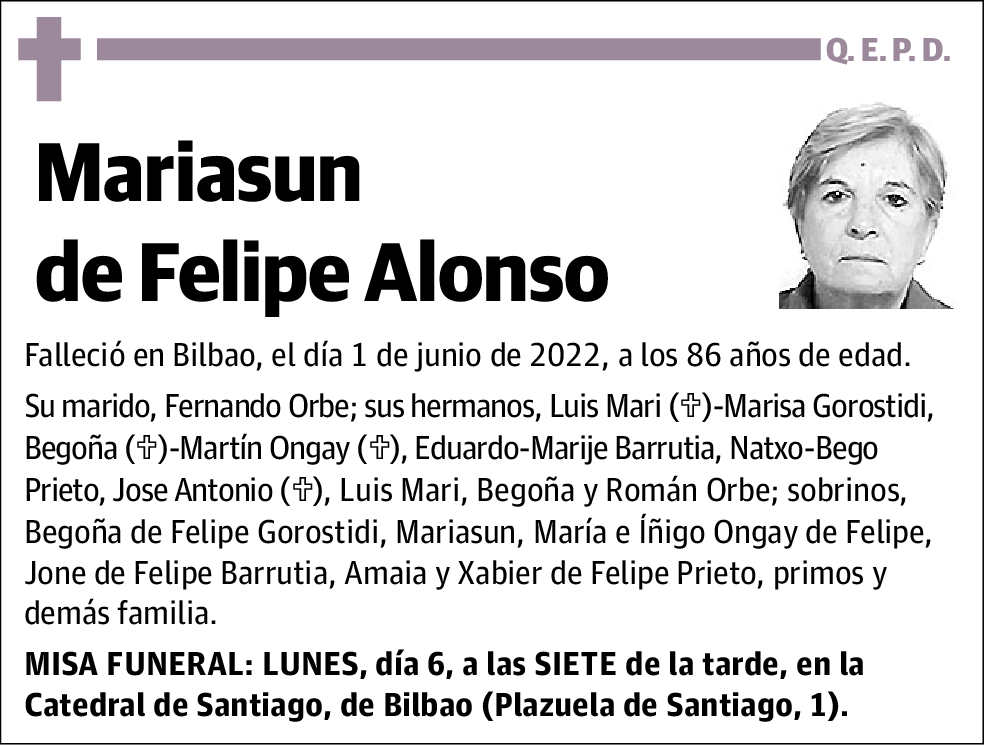 Mariasun de Felipe Alonso