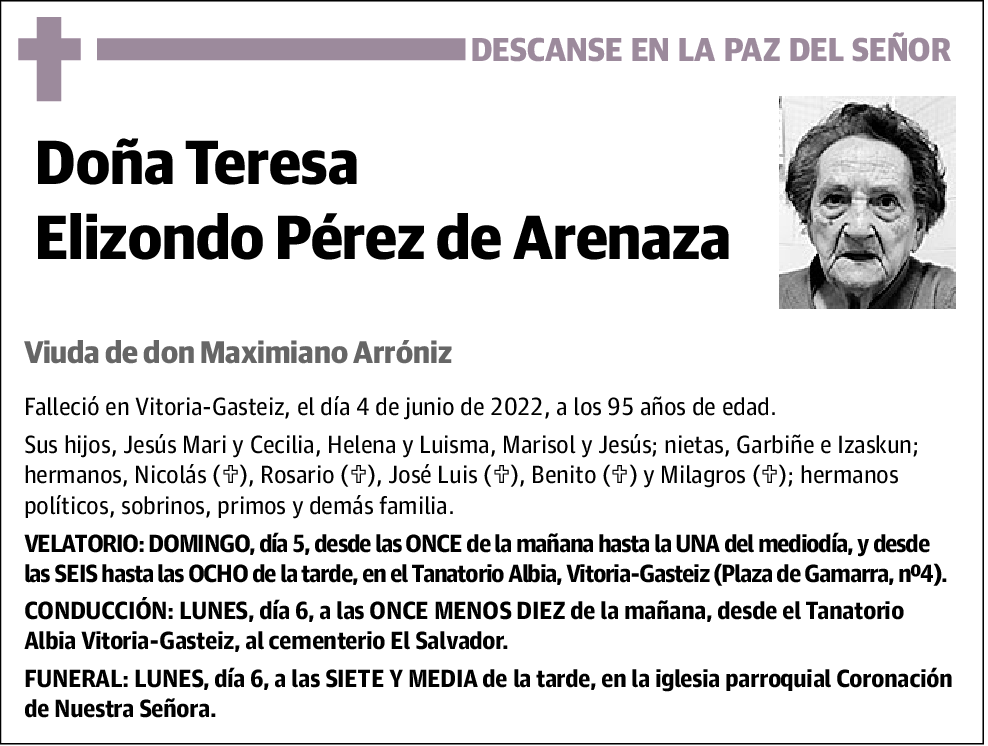 Teresa Elizondo Pérez de Arenaza