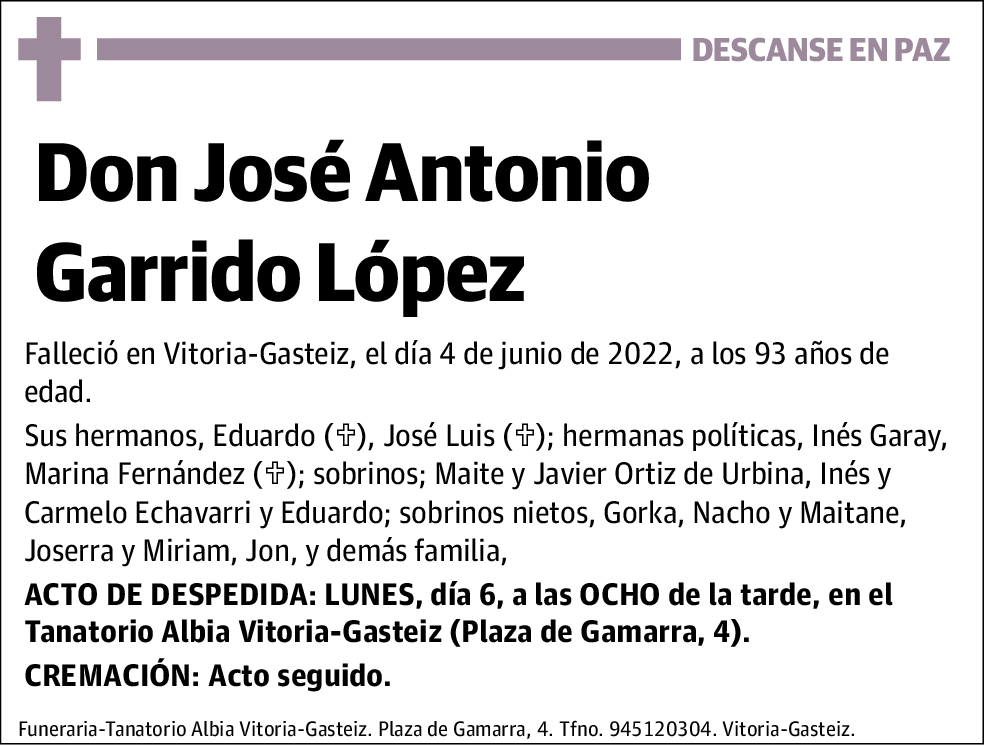 José Antonio Garrido López